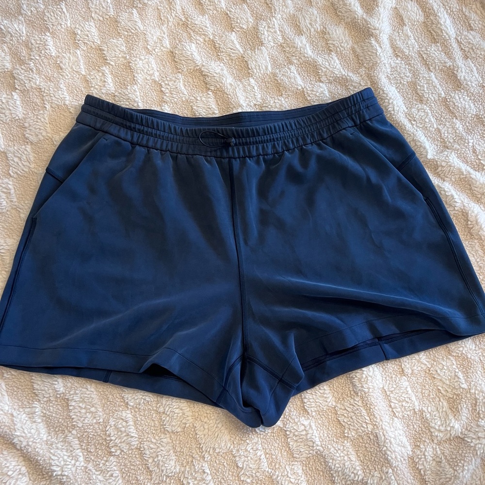 lululemon athletica Dark Navy Softstreme 5” Shorts